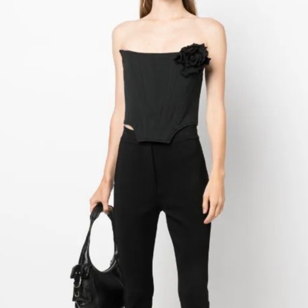 Corset with Rose Pin detail
